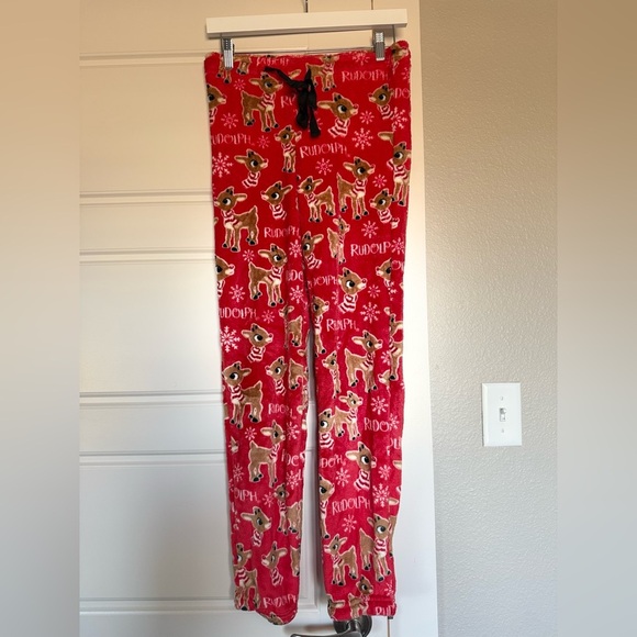 Other - Red Rudolph Pajama Pants